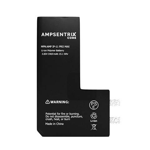 BATERÍA IPHONE 11 PRO MAX AMPSENTRIX SIN MENSAJE+ INSTALACIÓN