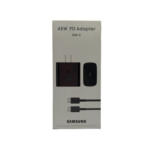 CARGADOR PARED SAMSUNG TIPO C A TIPO C 45W