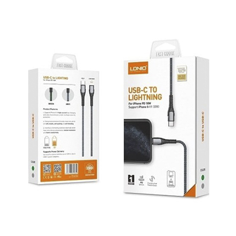 CABLE LDNIO USB C A IPHONE 1M LC-111