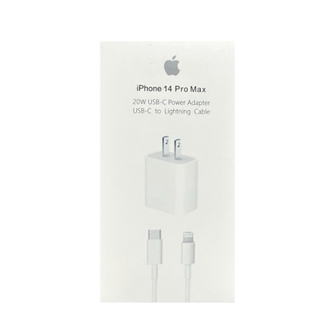 CARGADOR 2 EN 1 APPLE IPHONE 14 PRO MAX TIPO C A LIGHTING