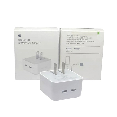 TACO PARED APPLE 2 USB TIPO C 35W