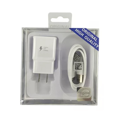 CARGADOR 2 EN 1 SAMSUNG SÚPER RÁPIDO 5V