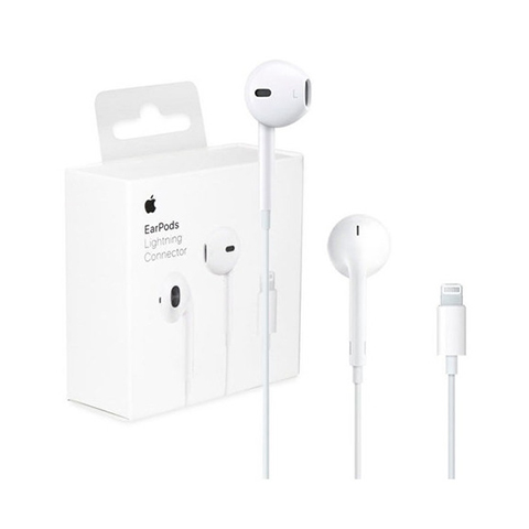 AUDIFONO APPLE EARPODS CONECTOR LIGHTNING BLANCO