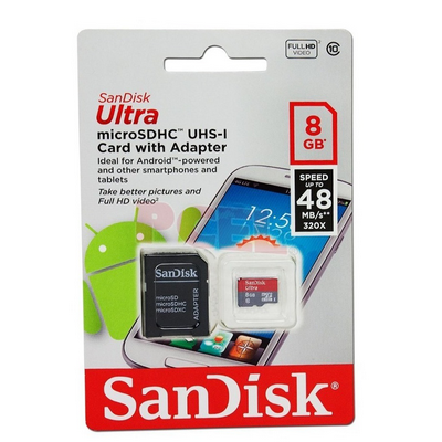 MEMORIA MICRO SD 8GB SANDISK