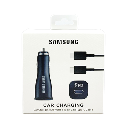 CARGADOR CARRO SAMSUNG TIPO C A TIPO C 25W