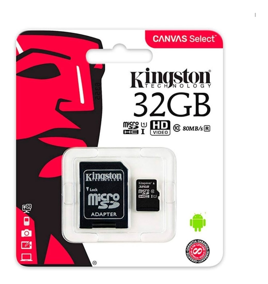 MEMORIA MICRO SD 32GB KINGSTON
